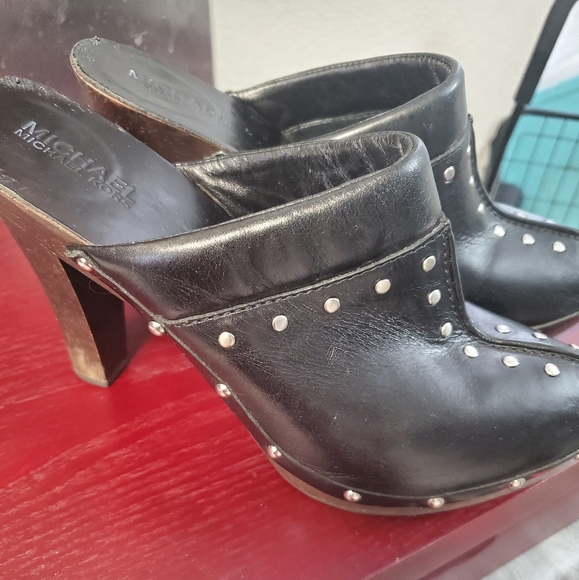 Michael Kors leather clogs - Picture 2 of 3